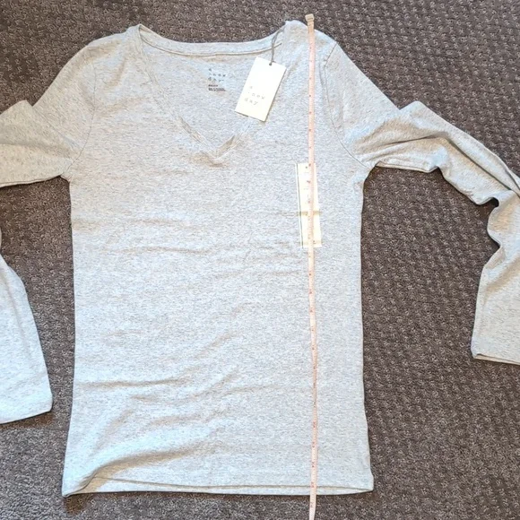 NWT A New Day Long Sleeve Tee Size M - Picture 5 of 8